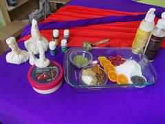 ingrediente naturale pentru terapia Lulur